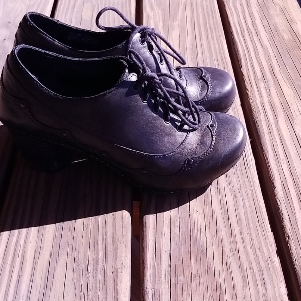 Black Dansko "Nell" Clogs